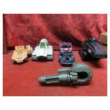 (5)Assorted Vintage GI Joe vehicles.