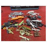 Vintage GI Joe weapons, parts, accessories