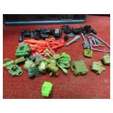 Vintage GI Joe weapons, parts, accessories