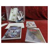 WII gaming system accessories & games.