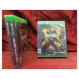 (2)XBOX ONE Games. Call Duty Black Ops