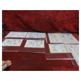 (8)GI Joe Blueprints instruction sheets.