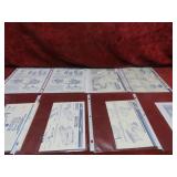 (8)GI Joe Blueprints instruction sheets.