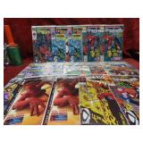 (20)assorted comic books. Spider-man