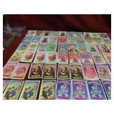 (60)Assorted Garbage pail Kids sticker cards.