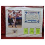 Chicago Cubs Mark Grace poster. Baseball