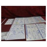 (8)GI Joe Blueprints instruction sheets.
