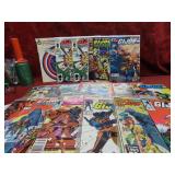 (20)assorted comic books. GI Joe.