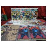 (20)assorted comic books. Warrior