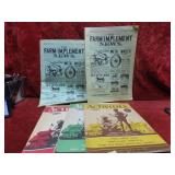 1940's Children's activities books, farm news