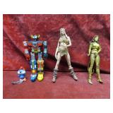 Assorted Action Figures. Papa Smurf, pornstar