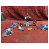 Vintage assorted Transformers action figures
