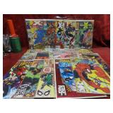 (20)assorted comic books. Spider-man