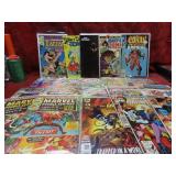 (20)assorted comic books. Marvel