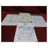 1987 GI Joe Defiant Instruction sheets 1-3