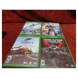 (4)Assorted XBOX ONE game. Gears of War