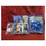 Nolan Ryan Baseball, figure, Sammy Sosa Bear.