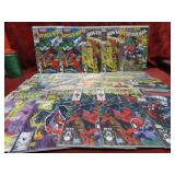 (20)assorted comic books. Spider-man