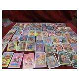 (60)Assorted Garbage pail Kids sticker cards.