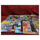 (20)Assorted toy, comic, gaming magazines.