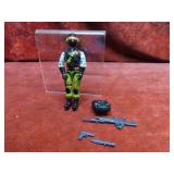 Black Major GI Joe Action Figure. Custom