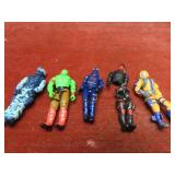 Assorted Vintage GI Joe Action Figures.