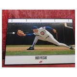 Framed Mark Grace Nike poster. Baseball