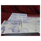 (2)GI Joe Comandos Heroicos Blueprints, manuals