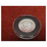 1998 Disco Muerte Proof .999 1/4 troy ounce silver