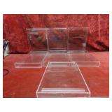 (7)Acrylic carded action figure case.