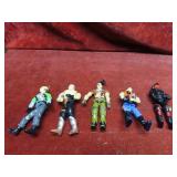 Assorted Vintage GI Joe Action Figures.