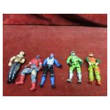 Assorted Vintage GI Joe Action Figures.