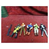 Assorted Vintage GI Joe Action Figures.