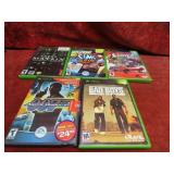 (5)XBOX games Assorted Matrix, 007