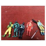 Assorted Vintage GI Joe Action Figures.