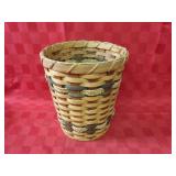 Amish handmade basket. signed