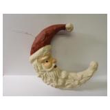 Large paper mache Santa Claus ornament.