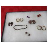 Showcase of All Sterling silver jewelry.