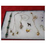 Showcase of All Sterling silver jewelry.