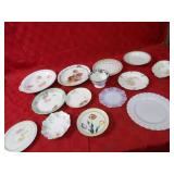 Antique porcelain plates lot.