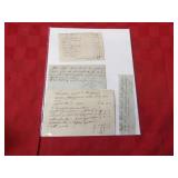 (8)1700's Colonial letter 18th century