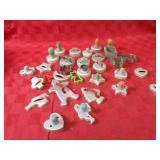 Vintage cookie cutter molds.