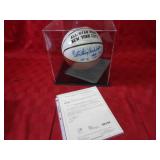 Rick Barry, Nate Tiny Archibald signed basketball
