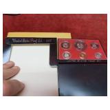 1977 Proof set US coins.