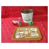 Massey Ferguson mailbox, barber coleman tray