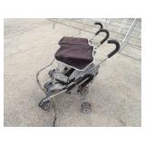 2 child stroller