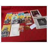 Vintage Paper ephemera lot. world's fair ashtray