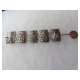 Mid century Paris Souvenir monuments bracelet
