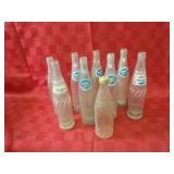 Vintage Pepsi bottle lot. advertising,