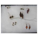 Showcase of All Sterling silver jewelry.